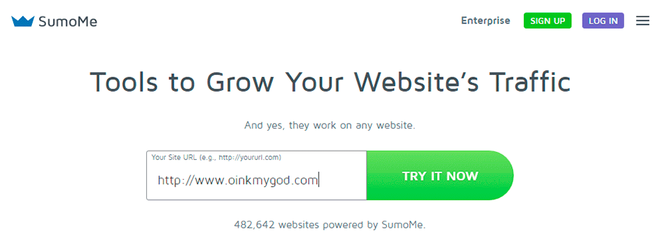 SumoMe para mejorar copywriting de una web
