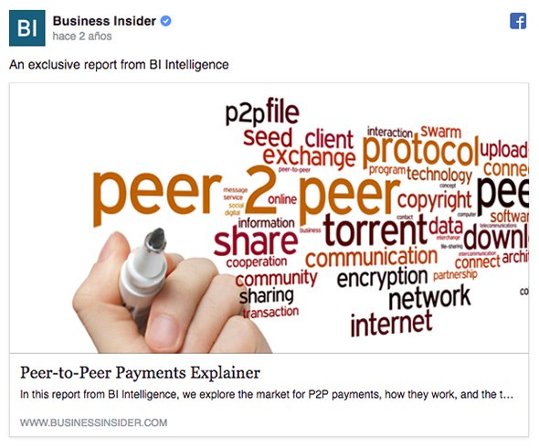 business insider campaña facebook ads b2b report
