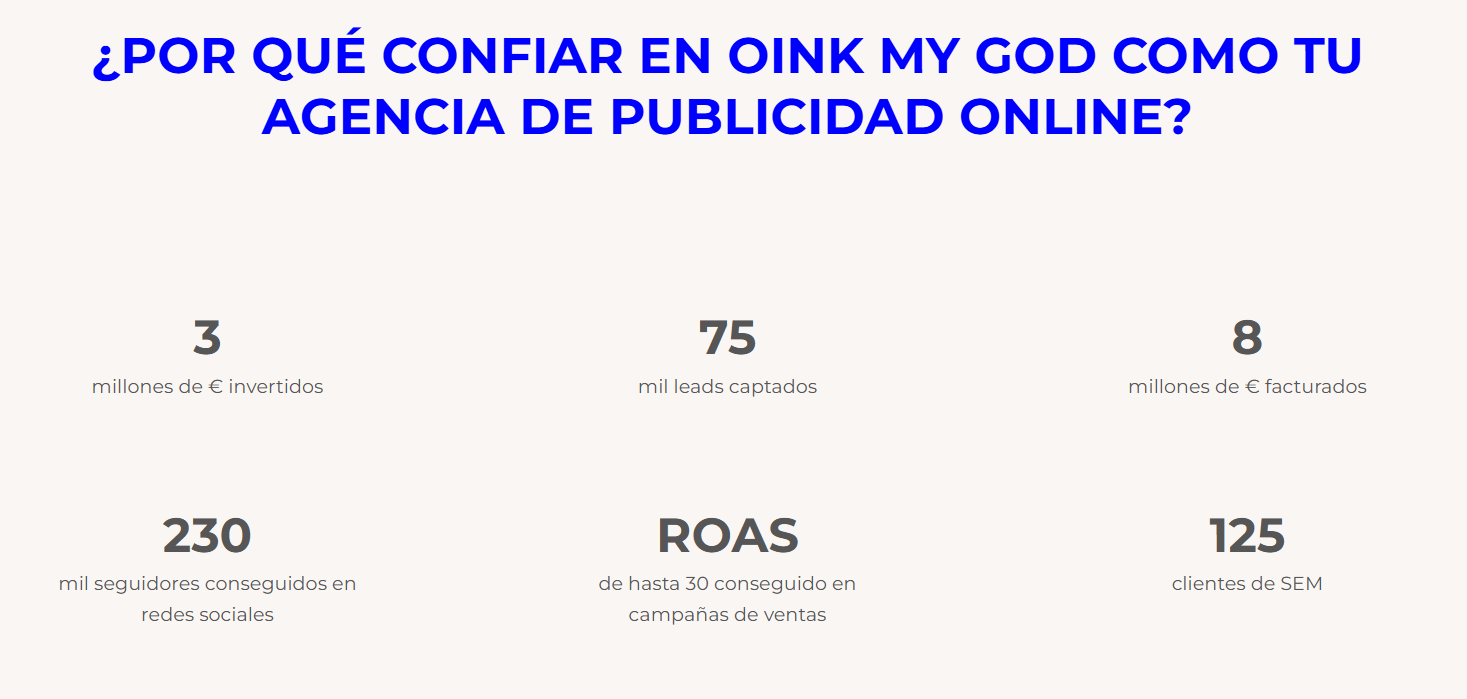 agencia oink my god