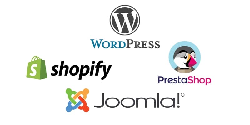 principales cms para vender online wordpress shopify prestashop joomla