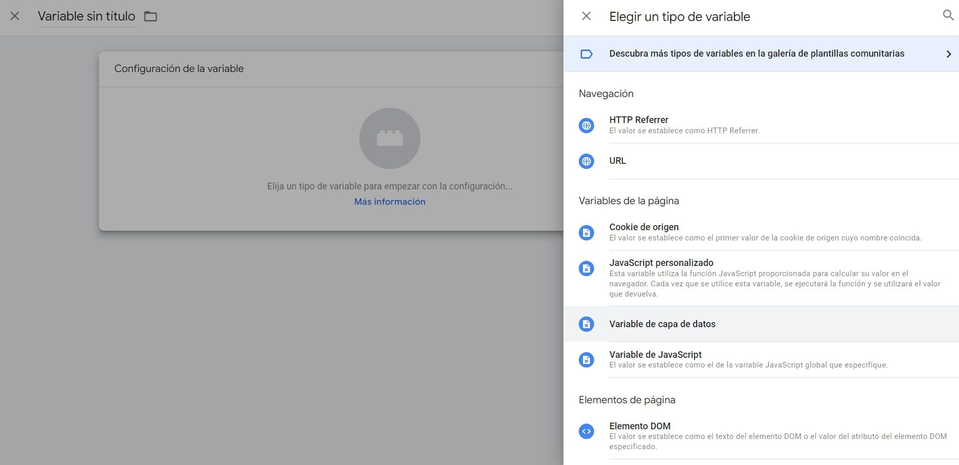 Activadores google tag manager