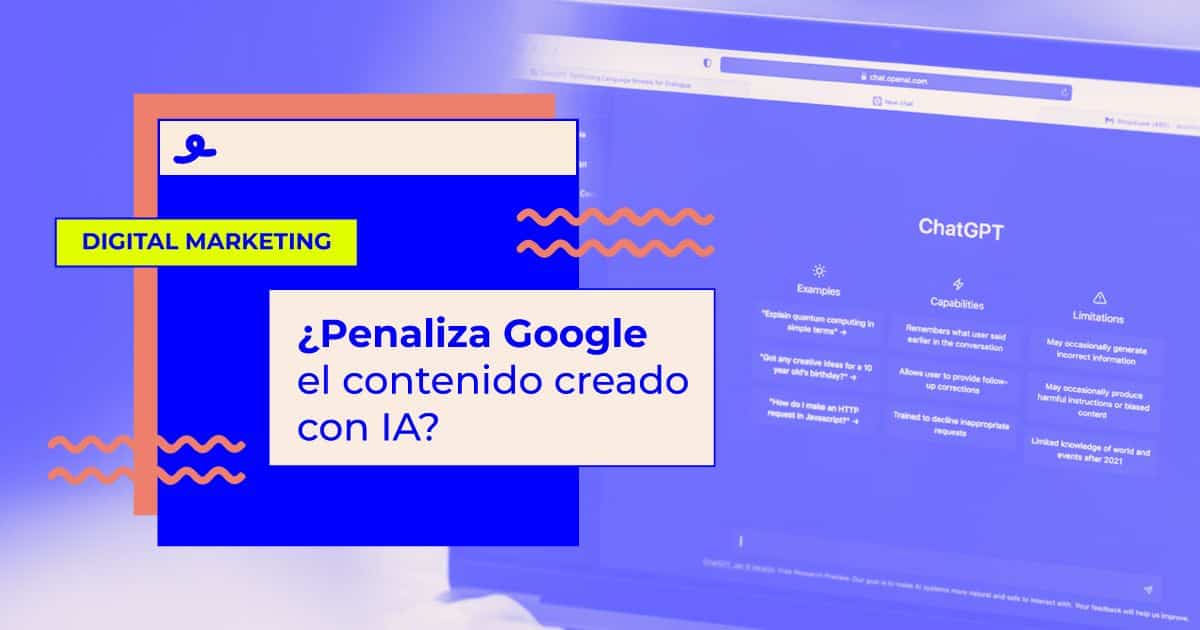 Penaliza Google el contenido creado con IA